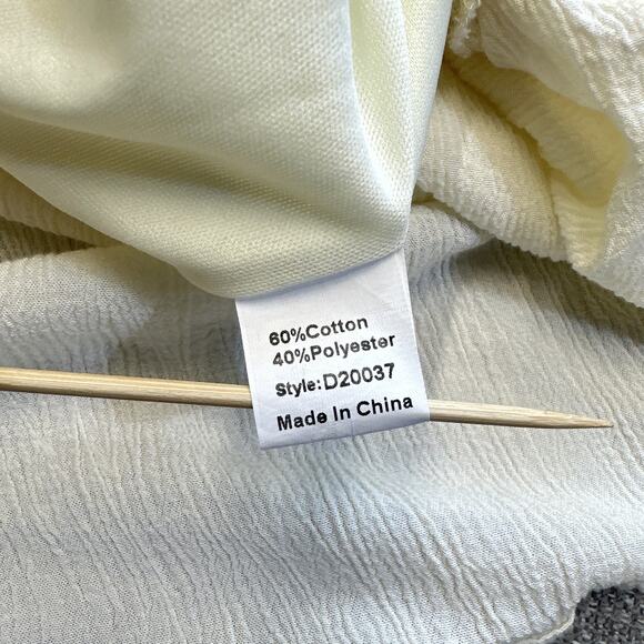 Trendology Dress Womens Small Lace Y2K Crochet Boho Festival Midi Strappy Summer - Picture 9 of 12